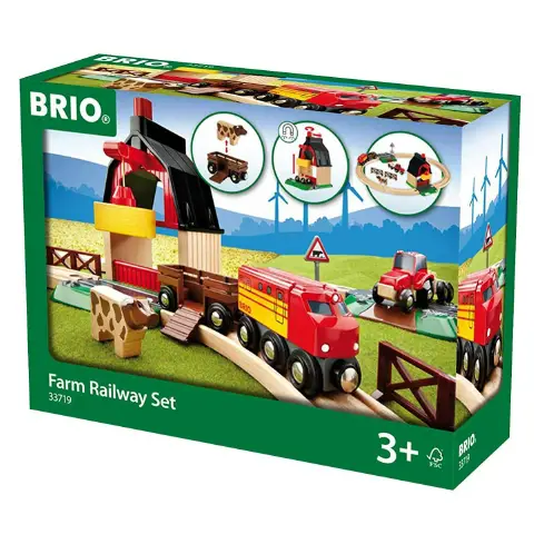 Brio Farm Railway Set