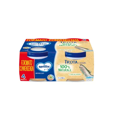 Mellin Homogenized Fish gr. 80x4 Trout