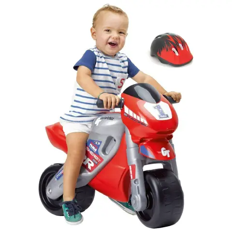 Moto per Bambini 2 Racing Red con Casco