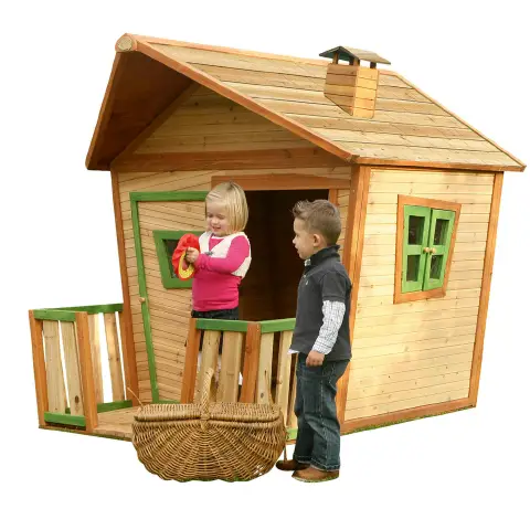 JESSE WOODEN PLAYHOUSE WITH PORCH