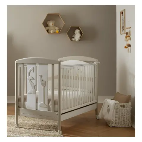 Savana Bed White Turtledove