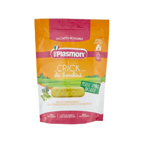 Snack Crick Spinaci Piselli e Basilico