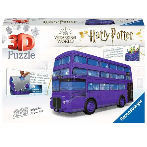 3D jigsaw puzzle London Bus Harry Potter