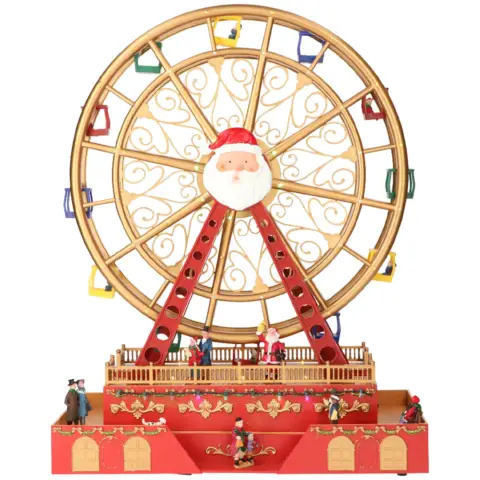 Large Ferris Wheel with Adapter Included Led