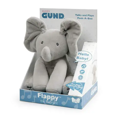 Gund Flappy Interactive Talking Elephant