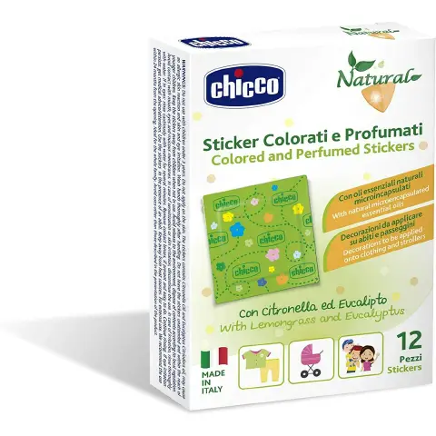 Chicco Natural Citronella And Eucalyptus Scented Sticker Plasters With Essential Oils