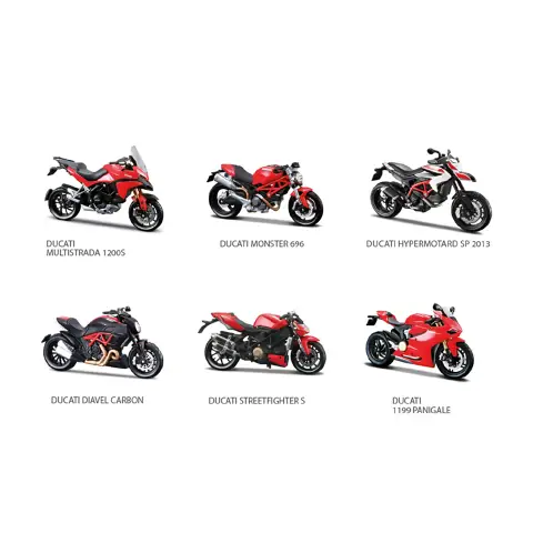 Motorcycle 1:12 Ducati Motorcycle Collection