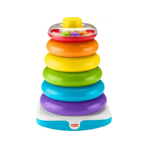 Pyramid 5 Giant Rings - Fisher Price