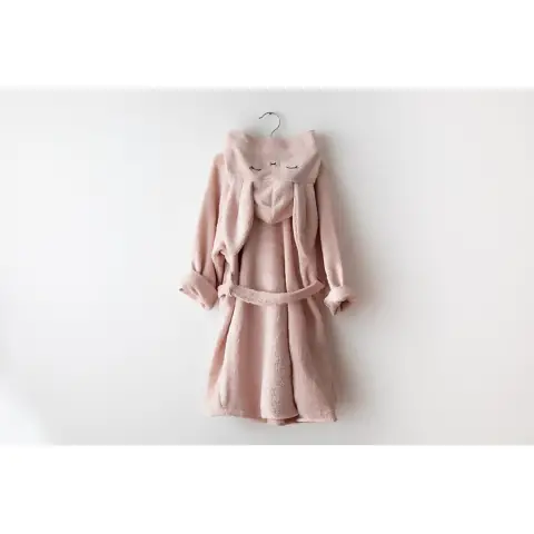 Baby Boy 4-6 Years Pink Terry Bathrobe