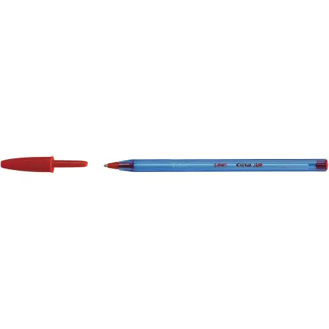 Bic Cristal Soft Red pen - 50 pcs pack