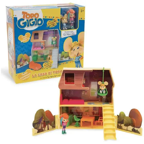 Casa Topo Gigio House Playset con 2 Personaggi ora ad un prezzo super scontato!