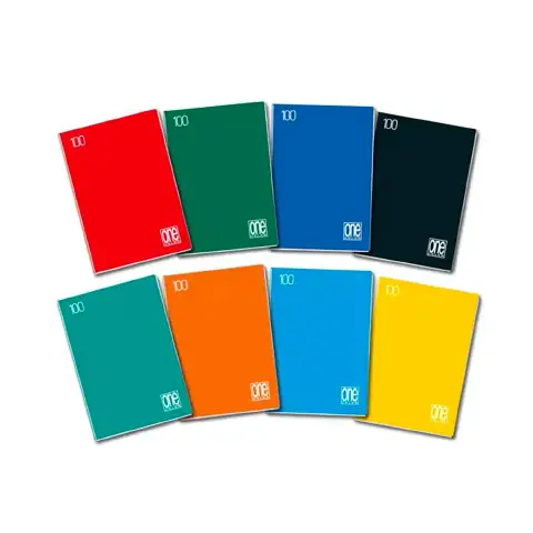 Maxi One Color Notebook 100gr 5mm - pack 10 pcs