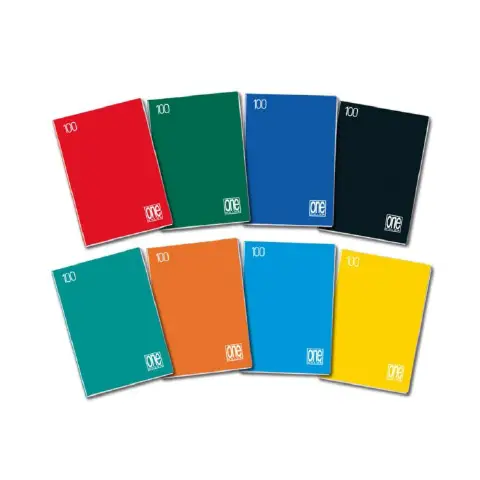 Maxi One Color Notebook 100gr 10mm - pack 10 pcs