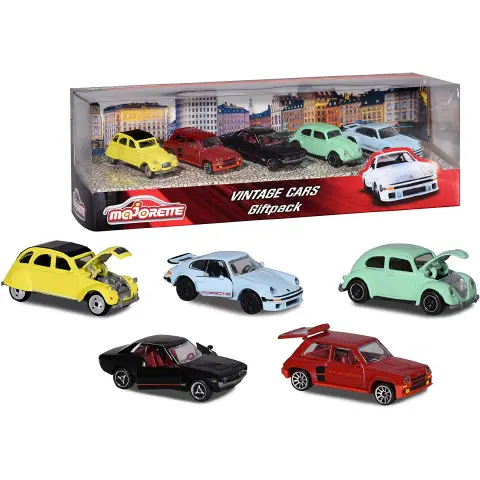 Majo Giftpack Vintage Cars 5 Pieces