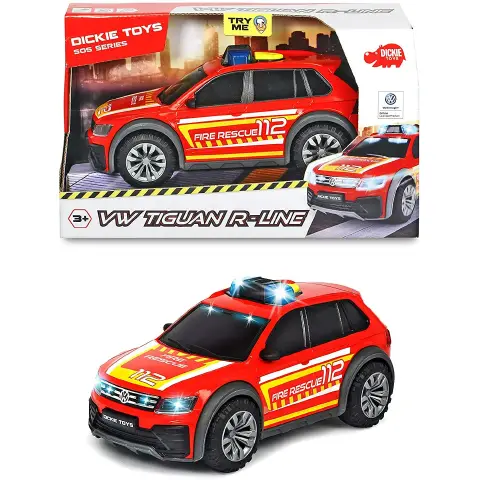 Dickie Toys Sos Vw Tiguan R-Line Fire Rescue