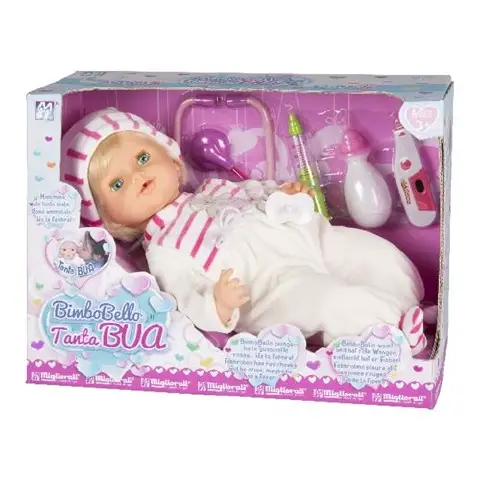 Bimbabella Bua Febbrolino Girl 42cm