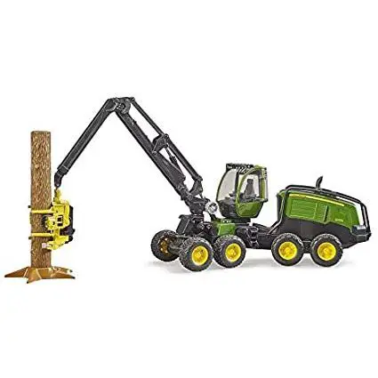Bruder John Deere 1270g Log Cutter With Mechanical Arm 02135
