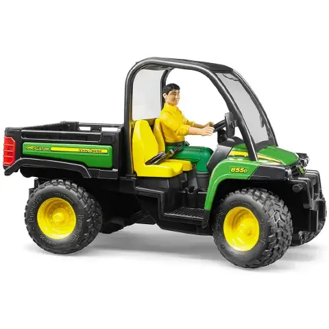 Bruder John Deere Gator 855D With Character 02490
