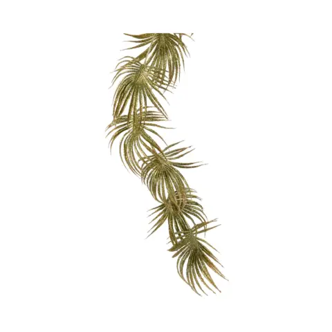 Green/Gold Glitter Garland 18x115 cm