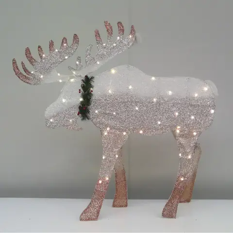 Christmas Deer With 50 Leds