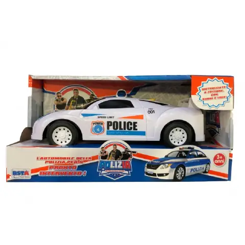 Auto Polizia Frizione Luci e Suoni