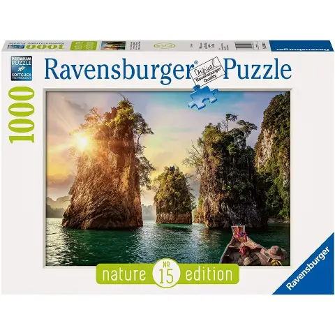 Puzzle 1000 Pieces Rocks of Cheow Lan Thailand