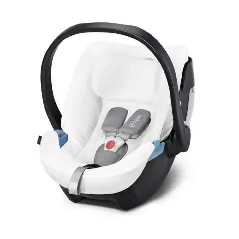 White Summer Cover for Aton 5 Car Seat