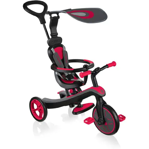 GLOBBER XPLORER TRIKE 4 IN 1 - RED