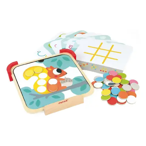 I Learn Colors Magnetic Tokens (Wood)