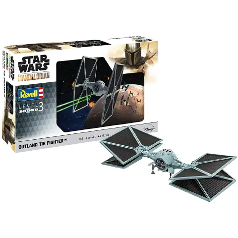 The Mandalorian: Outland Tie Fighter Scala 1:65