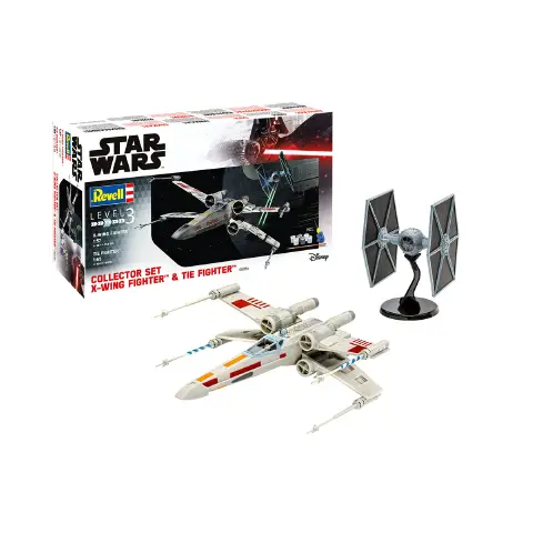 Gift Set X-Wing Fighter + Tie Fighter Scala 1:571:65