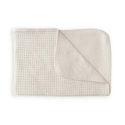 Cradle Blanket Single 100x75 Softstone in Organic Bamboo Cream