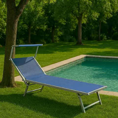 Sea Sunbed with Sunshade