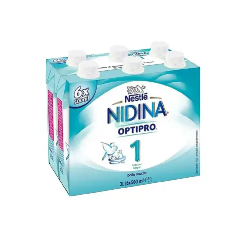 Nidina Optipro1 Liquid Milk 6x500 ml