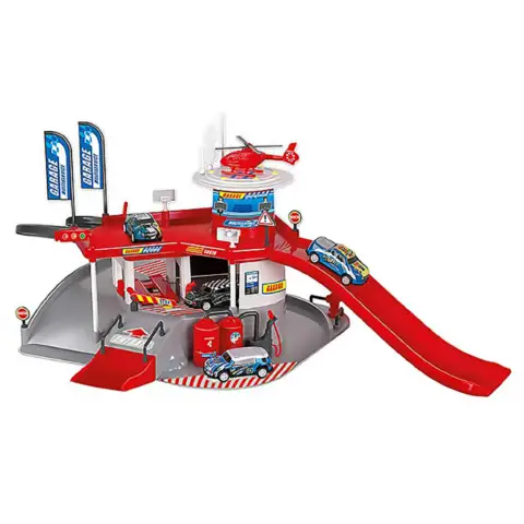 Launch Truck with Garage and Cars