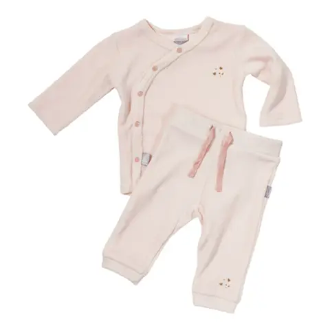 Set Pantaloni+Maglia Manica Lunga Cinigl Ia 12-18 Mesi Rosa