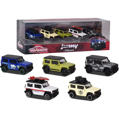 Majorette Suzuki Jimny Giftpack 5 Pieces