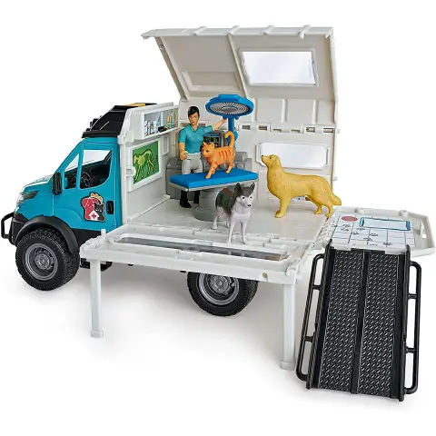 Dk Animal Rescue Van 1:24 + Pers. and Anmali