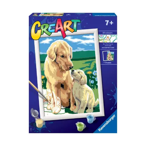 Creart Series D Retriever On The Lawn
