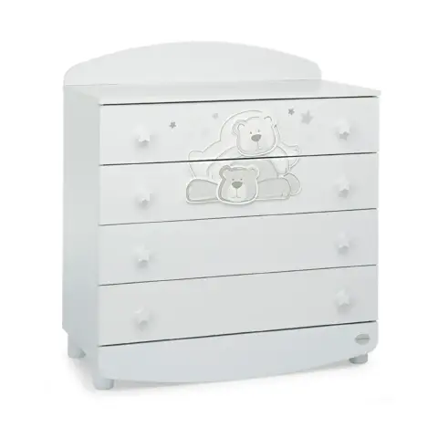 DOLCESTELLA CHEST OF DRAWERS WHITE