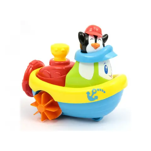 Boat with Penguin