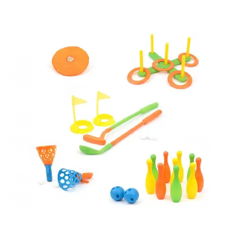 Set Giochi 6 in 1 per Esterno