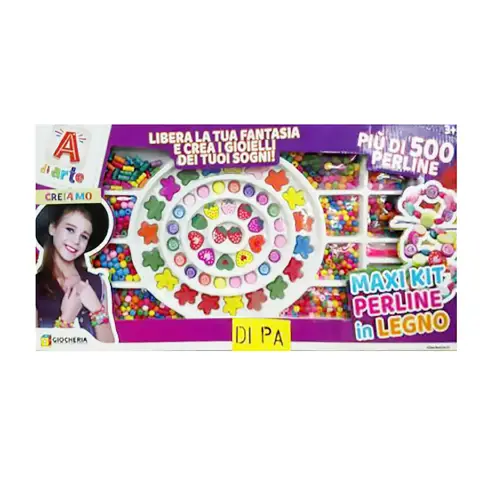 Maxi Wooden Bead Kit - A of Art