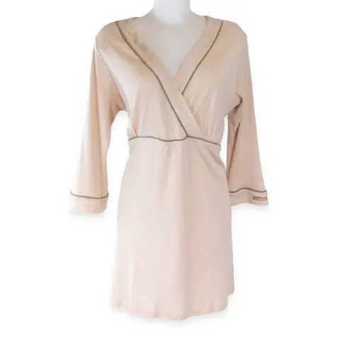 Bamboom Maternity & Nursing Night Shirt Color 47 Nudepink Size L-Xl