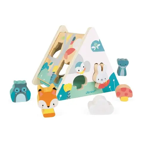 Pure Wooden Interlocking Game, Early Learning Game