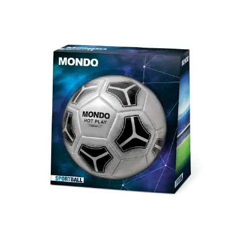 Hot Play Sewn Leather Soccer Ball Size 5 In Box