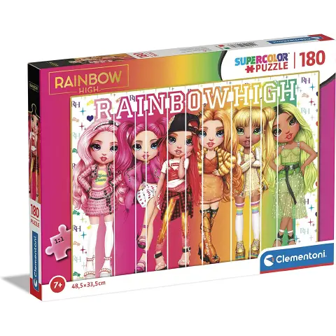 Puzzle 180 Pieces Rainbow High