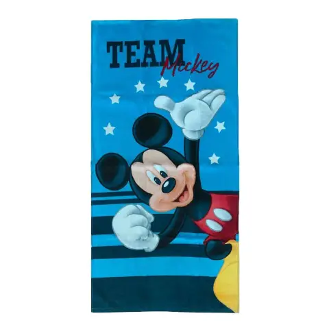 Mickey Mouse Beach Towel Cm 70x140 100% Cotton