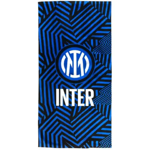 Inter Logo Beach Towel 70x140 100% Cotton