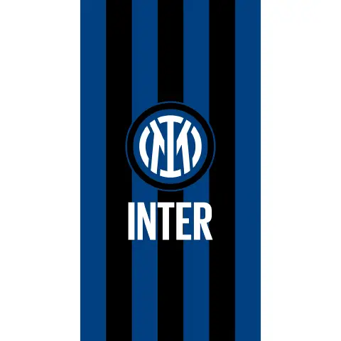 Inter Logo Beach Towel 90x170 100% Cotton
